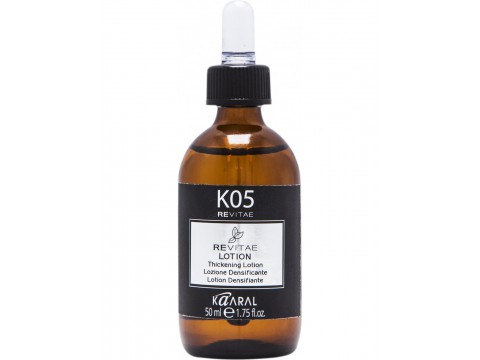 KAARAL K05 REVITAE LOTION plaukų augimą skatinantis ir storinantis bei stiprinantis plaukus trichologinis losjonas (lašiukai), 50 ml